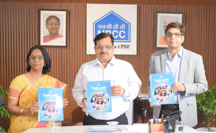 NBCC: Hindi magazine ‘Nirman Bharat’ released